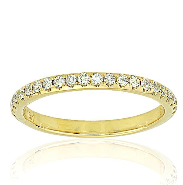 "ETNBD01242" 18K Rose Gold Eternity Band