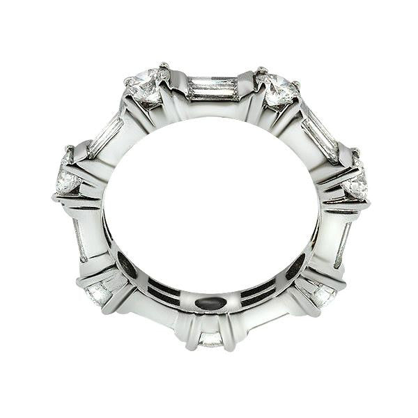 "ETNBD01342" 2.46 Carat Diamond Eternity Band in 14K White Gold 2.46 ct. tw.