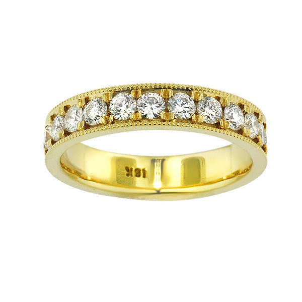 "ETNBD01515" Diamond Eternity Band in 18K Yellow Gold 1.07 ct. tw. ETNBD01515