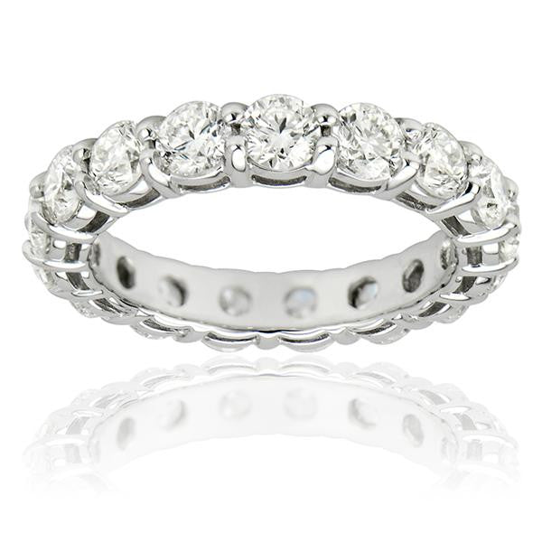 "ETNBD01543" Diamond Eternity Band Shared Prong