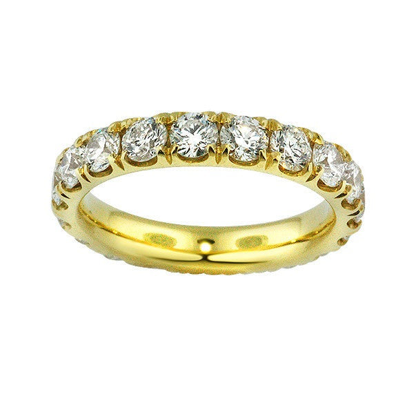 "ETNBD01609" 2.61 Carat Diamond Eternity Band in 18K Yellow Gold 2.61 ct. tw.
