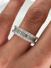 2.94 Carat Channel and Prong-Set Diamond Eternity Band