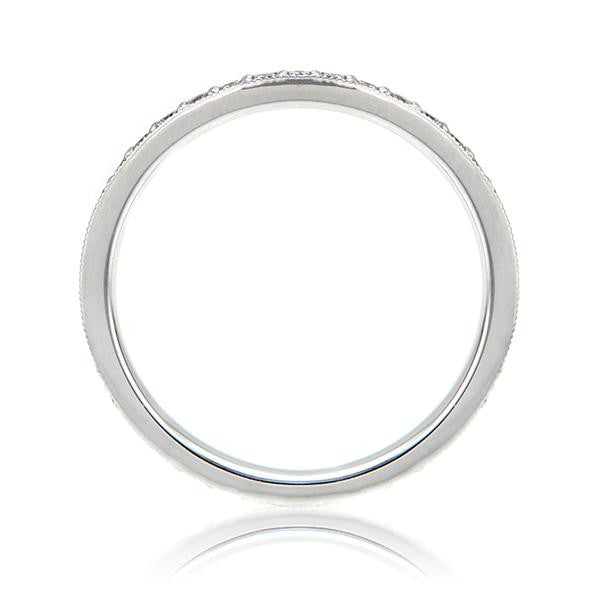 "ETNBD01623" Diamond Eternity Wedding Band In 18k White Gold