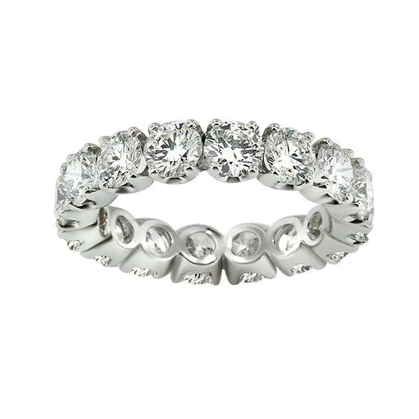 "ETNBD01638" 4.22 Carat Diamond Eternity Band in Platinum 4.22 ct. tw. ETNBD01638