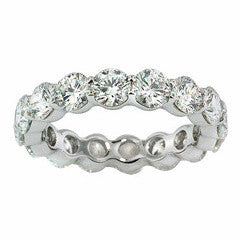 "ETNBD01639" 3.81 Carat Diamond Eternity Band in Platinum 3.81 ct. tw.
