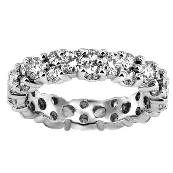 "ETNBD01725" Alternating Diamond Eternity Band