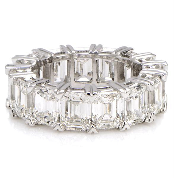 "ETNBD01831" Diamond Eternity Wedding Band In 18k White Gold ETNBD01831