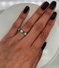 3.36 Total Carat Green Emerald and Diamond Ladies Ring
