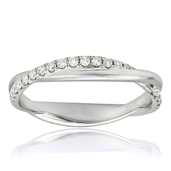 "ETNBD01859" Diamond Eternity Wedding Band In 18k White Gold ETNBD01859