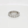 5.74 Carat Shared Prong Diamond Eternity Band in Platinum 5.74 ct. tw.