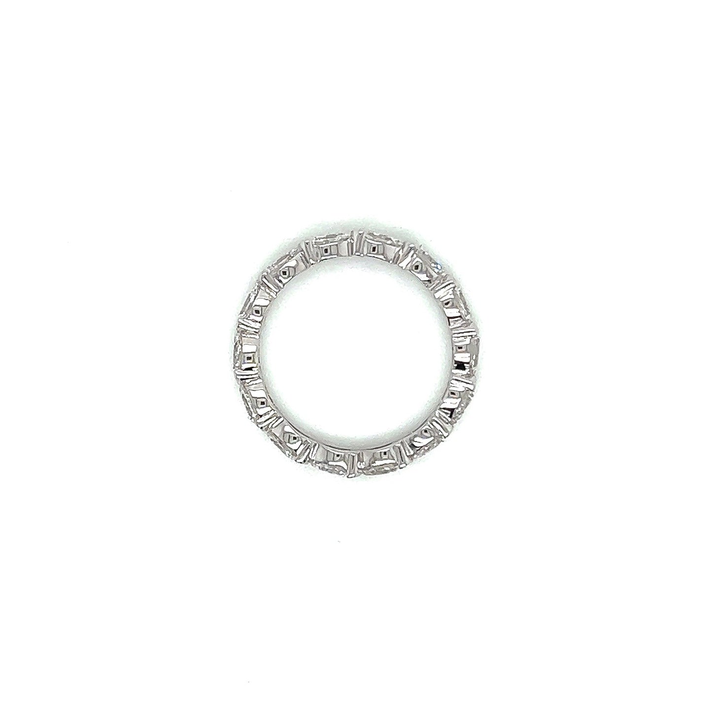 1.45 Carat Diamond Eternity Ring in 18K White Gold
