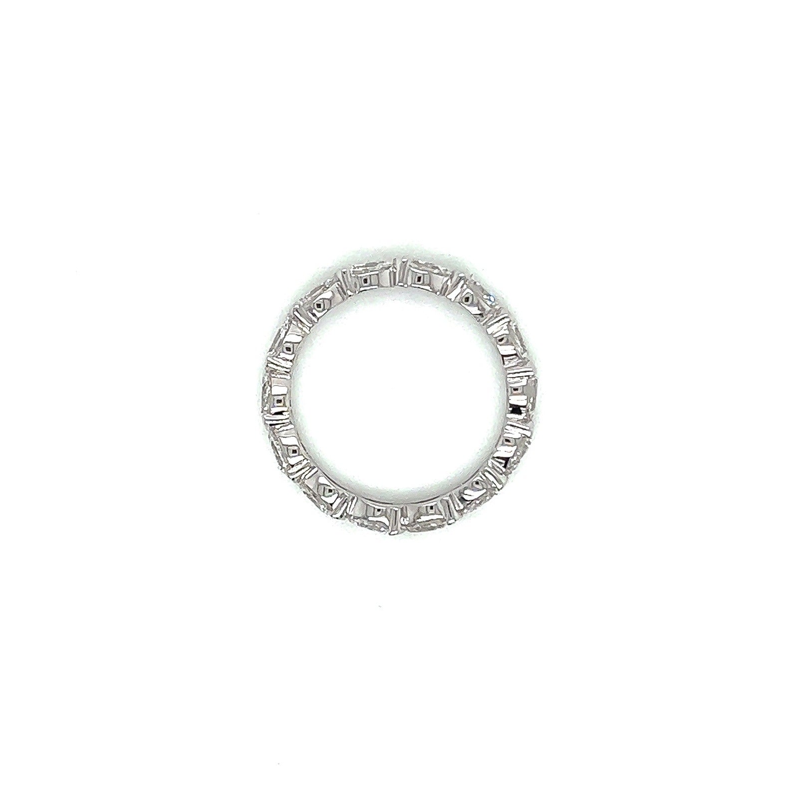 1.45 Carat Diamond Eternity Ring in 18K White Gold
