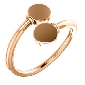 Engravable Bypass Ring