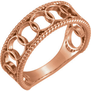 Geometric Rope Ring