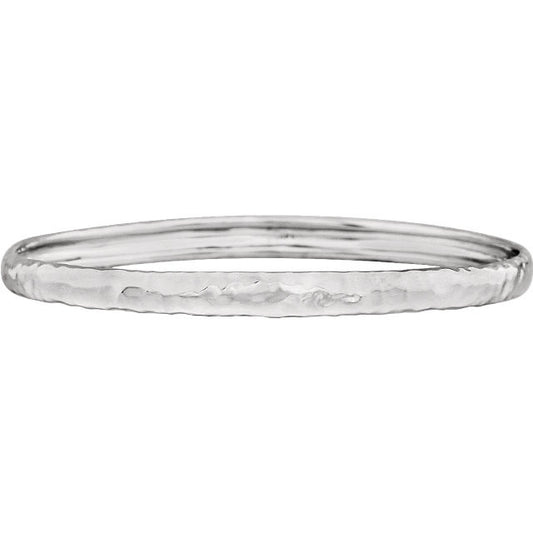 Hammered Bangle Bracelet