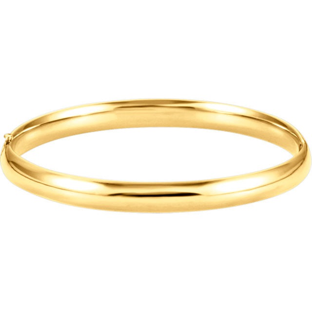 Hinged Bangle Bracelet