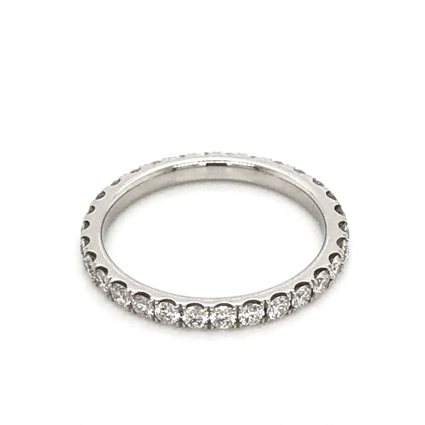 "ETNBD03079" 1.9MM Thin Diamond Eternity Wedding Band in Platinum