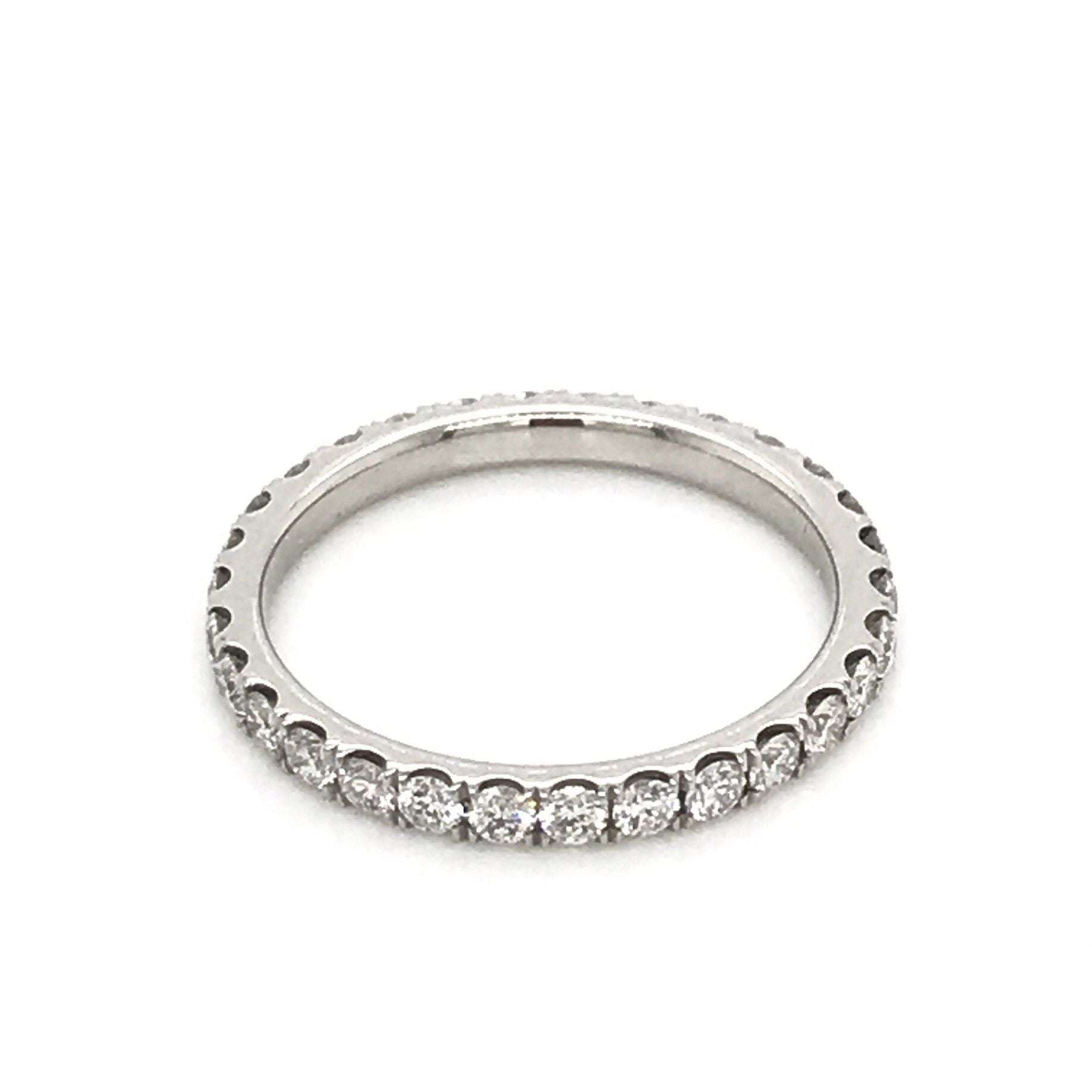 "ETNBD03079" 1.9MM Thin Diamond Eternity Wedding Band in Platinum