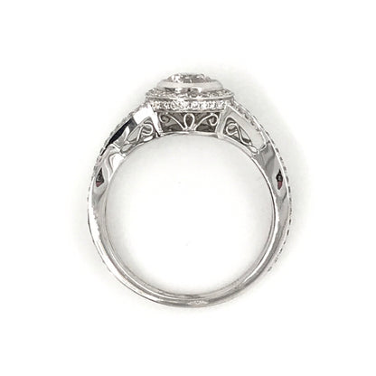 "ENGR02463" Infinity Twist Diamond Engagement Ring