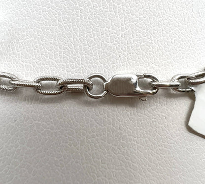 1.0 Carat Square Diamond Pendant Necklace in 14K White Gold