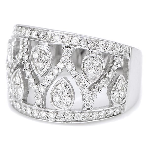 "LADRG01035" Ladies Diamond Ring in 14K White Gold 1.00 ct. tw. LADRG01035