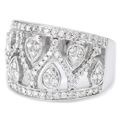 "LADRG01035" Ladies Diamond Ring in 14K White Gold 1.00 ct. tw. LADRG01035