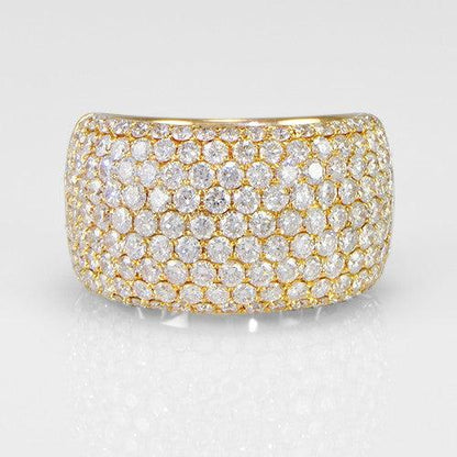 "LADRG01349" 2.85 Carat Ladies Rose Gold Diamond Ring in 18K Rose Gold 2.85 ct. tw.