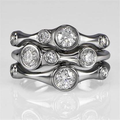 "LADRG01438" 1.26 Carat Ladies Diamond Ring in 18K White Gold 1.26 ct. tw.