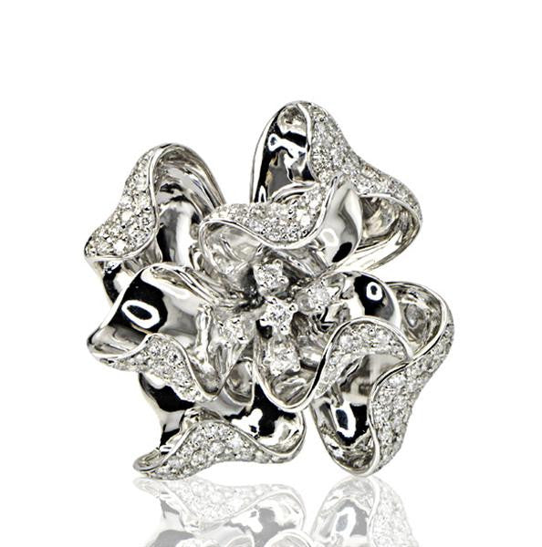 "LADRG01461" Ladies Flower Ring