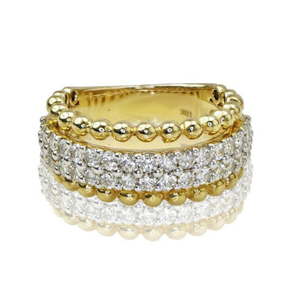 "LADRG01649" 1.20 Carat Ladies Diamond Ring Yellow Gold