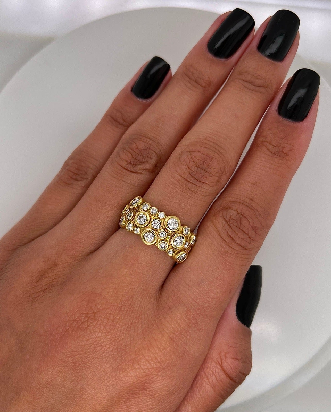 3.31Carat Round Natural Diamond Ladies Ring