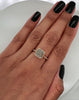 0.43Carat Pave-Set Ladies Diamonds Ring