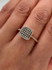 0.43Carat Pave-Set Ladies Diamonds Ring