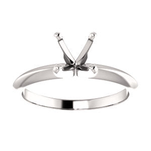 Four Prong Light Solitaire Ring Mounting