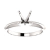 Four Prong Light Solitaire Ring Mounting