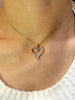 0.60 Carat Heart-Shaped Prong-Set Diamond Pendant