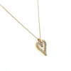 0.60 Carat Heart-Shaped Prong-Set Diamond Pendant