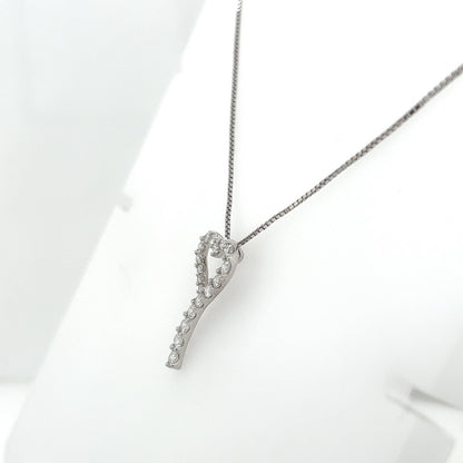 1.14 Carat Heart-Shaped Prong-Set Diamond Pendant