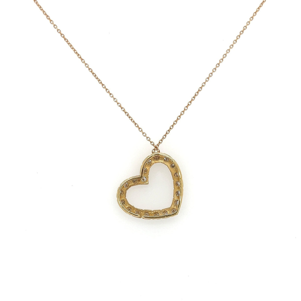 0.75 Carat Heart-Shaped Diamond Pendant