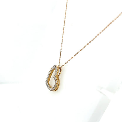 0.75 Carat Heart-Shaped Diamond Pendant