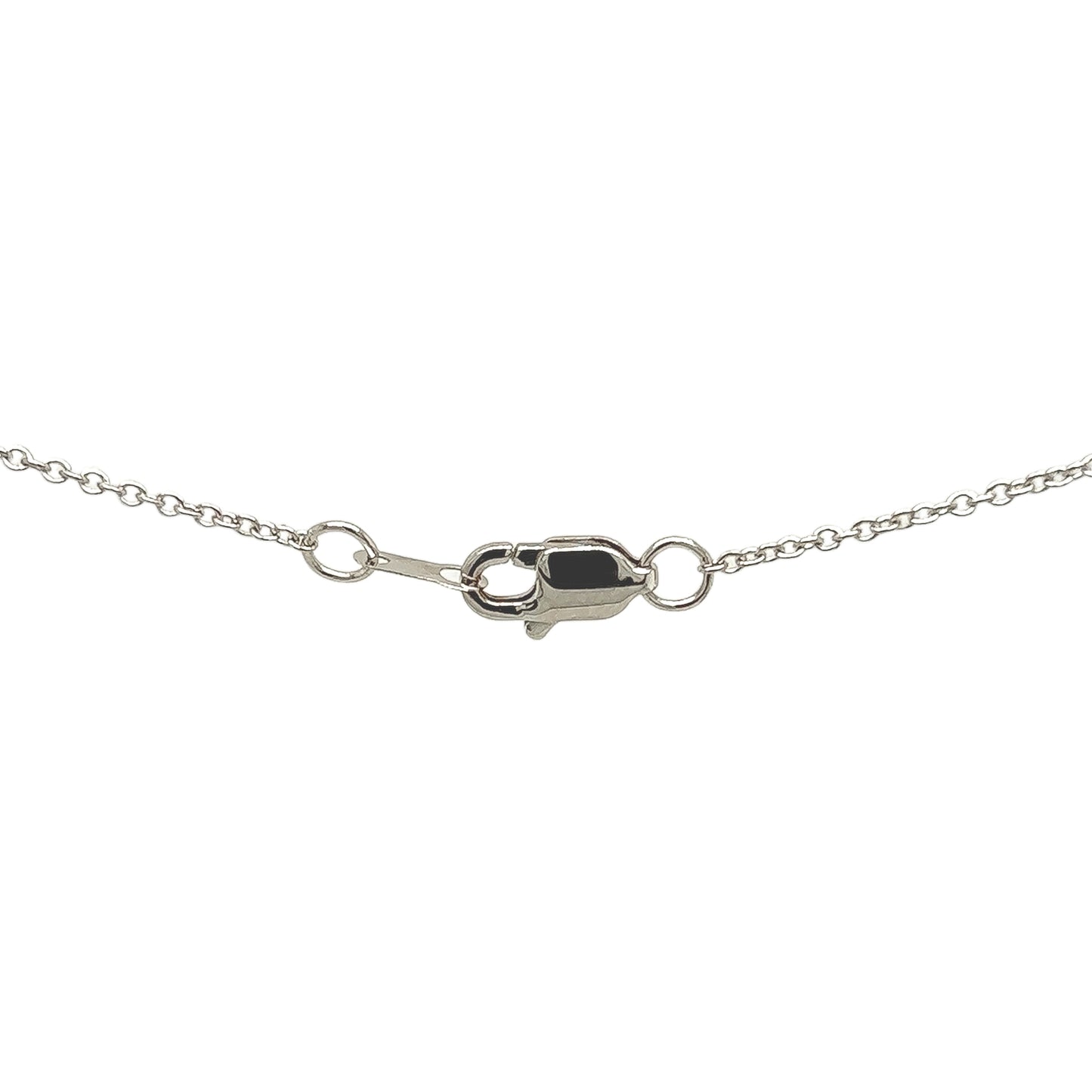 0.70 Carat Diamond Pendant in 14K White Gold