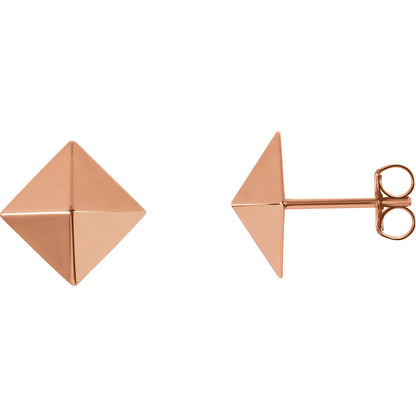 Pyramid Earrings