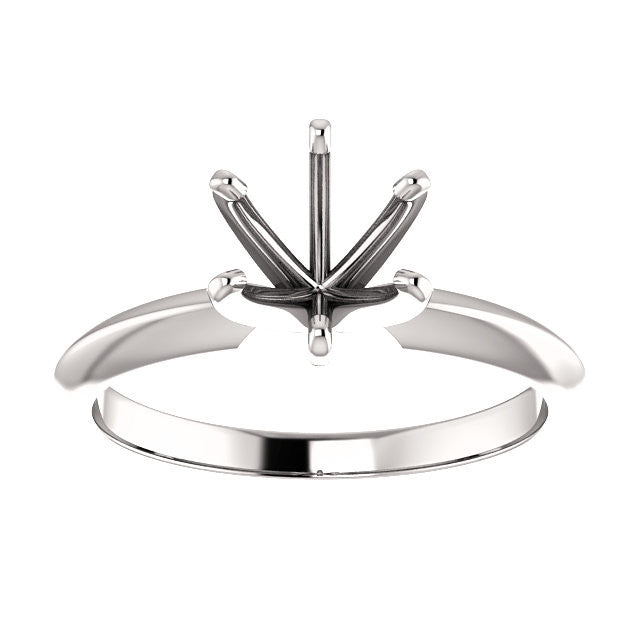 Six Prong Solitaire Ring Mounting