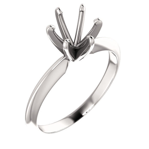 Six Prong Solitaire Ring Mounting