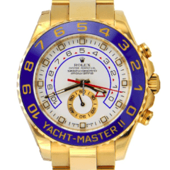 Rolex Yacht Master II 2 18k Yellow Gold Full Package