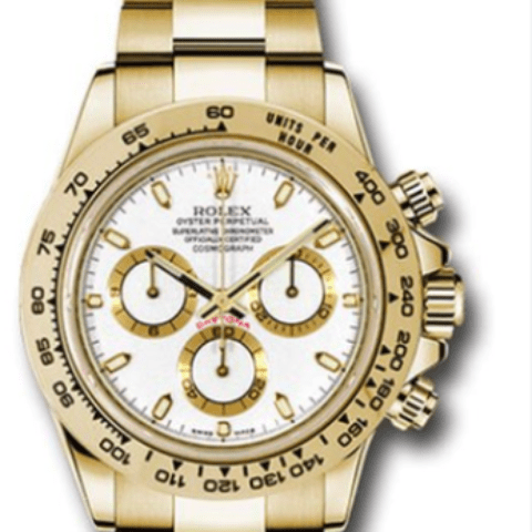 Rolex Daytona Yellow Gold 116508 wi