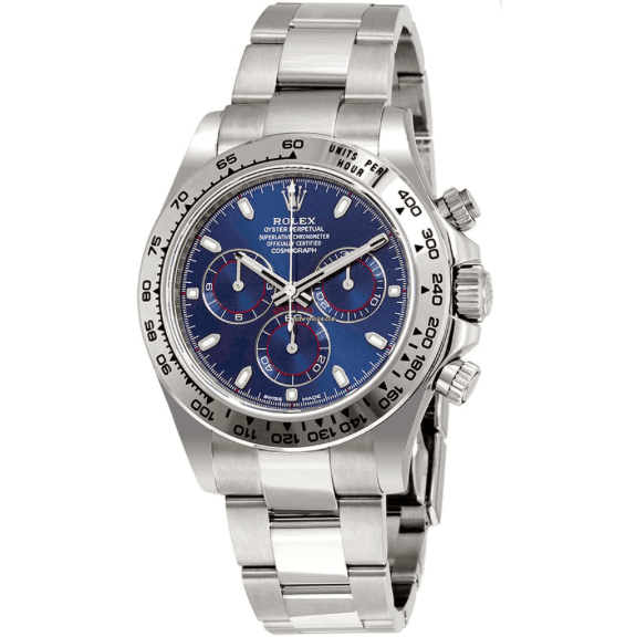 Rolex Cosmograph Daytona Blue Dial 18K WhiteGold 116509 BLI