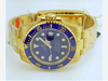 Rolex Submariner Date 18k Yellow Gold UNWORN REF: 116618 bl
