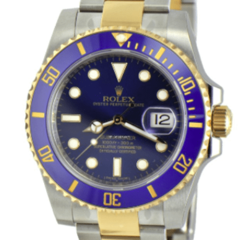 Rolex 116613blu twotone Submariner Ceramic