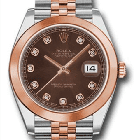 Rolex Datejust 41mm Everose steel 126301 chodj